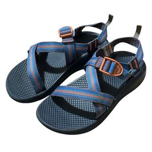Chaco Kids Sandals with Blue and Orange Straps